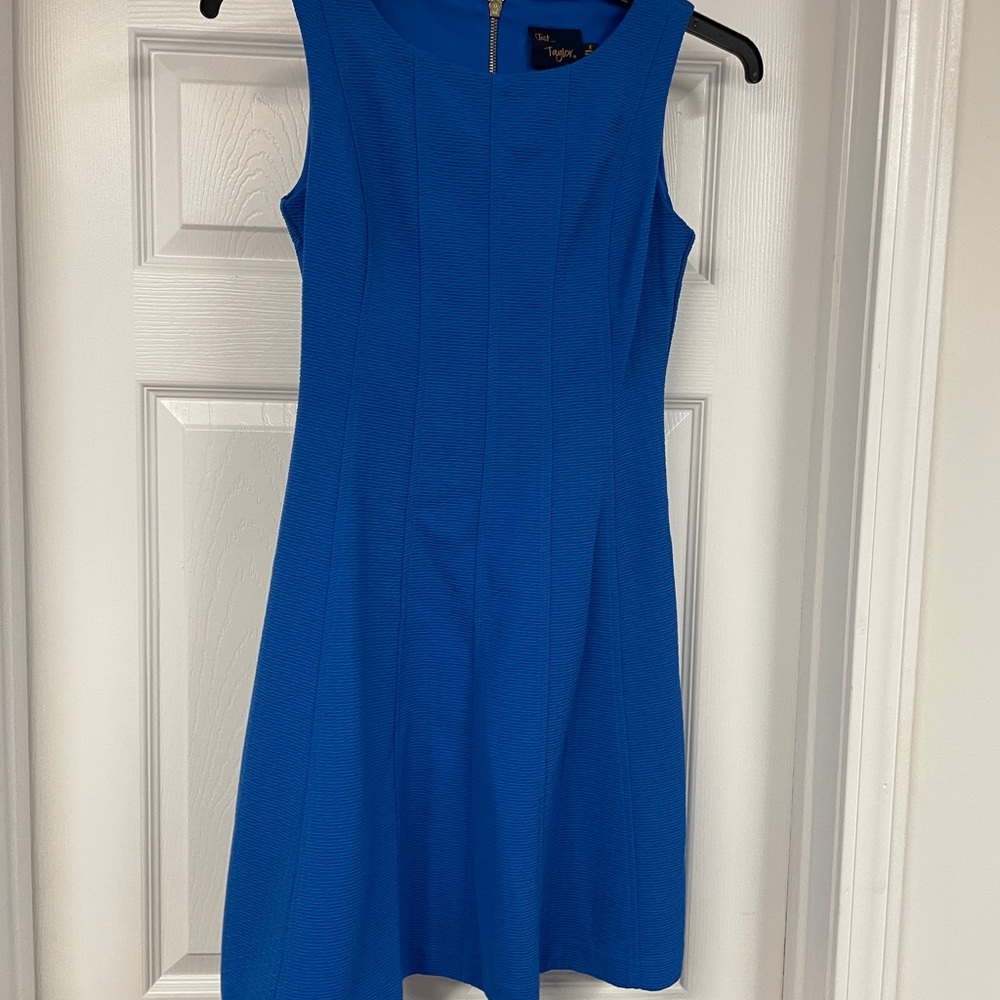 Elegant Blue Women's Dress